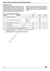 M93C56-RDS6TG Datasheet Page 12