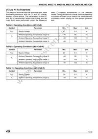 M93C56-RDS6TG Datasheet Page 13