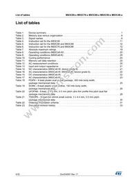 M93C66-RMB6TG Datasheet Page 4