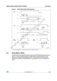 M93C76-MN6TP Datasheet Page 13