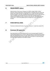 M93C76-MN6TP Datasheet Page 16
