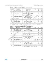 M93C76-MN6TP Datasheet Page 21