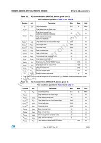 M93C76-MN6TP Datasheet Page 23