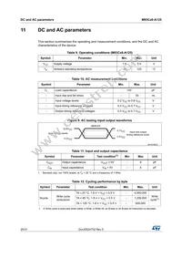 M93C86-RMN3TP/K Datasheet Page 20