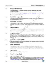M93S66-WMN6T Datasheet Page 6