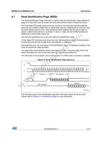 M95020-DWDW4TP/K Datasheet Page 21