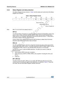 M95040-DRDW3TP/K Datasheet Page 12