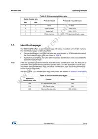 M95040-DRDW8TP/K Datasheet Page 13