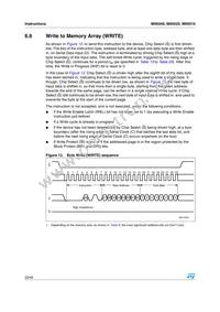 M95040-MN6TP Datasheet Page 22