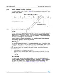 M95080-DWDW4TP/K Datasheet Page 12
