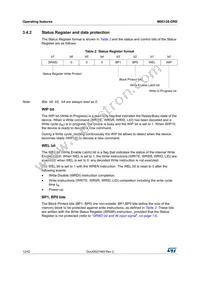 M95128-DRDW8TP/K Datasheet Page 12