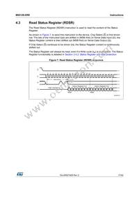 M95128-DRDW8TP/K Datasheet Page 17