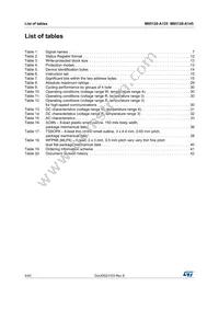 M95128-DWDW4TP/K Datasheet Page 4