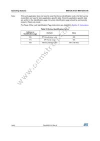 M95128-DWDW4TP/K Datasheet Page 14