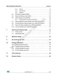 M95128-RMB6TG Datasheet Page 3