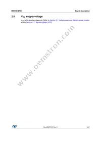 M95160-DRDW8TP/K Datasheet Page 9