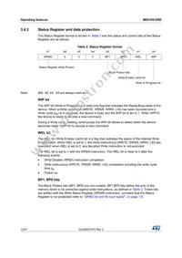 M95160-DRDW8TP/K Datasheet Page 12