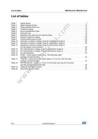M95160-DRMF3TG/K Datasheet Page 4