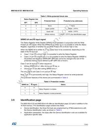 M95160-DRMF3TG/K Datasheet Page 13