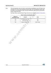 M95160-DRMF3TG/K Datasheet Page 14