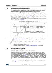 M95160-DRMF3TG/K Datasheet Page 23