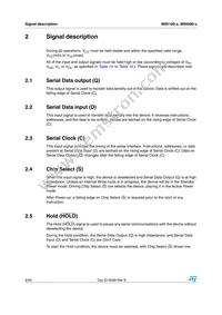 M95160-MN6TP Datasheet Page 8