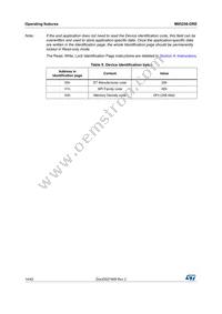 M95256-DRMN8TP/K Datasheet Page 14