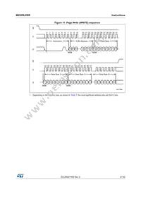 M95256-DRMN8TP/K Datasheet Page 21