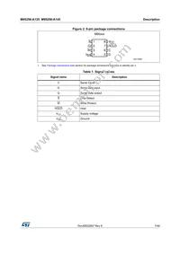 M95256-DWDW4TP/K Datasheet Page 7