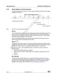 M95256-DWDW4TP/K Datasheet Page 12