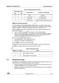 M95256-DWDW4TP/K Datasheet Page 13