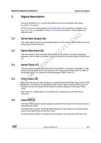 M95256-WBN6 Datasheet Page 9