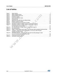 M95320-DRMN8TP/K Datasheet Page 4