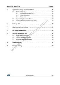 M95320-DWDW4TP/K Datasheet Page 3