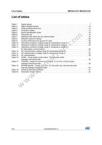 M95320-DWDW4TP/K Datasheet Page 4