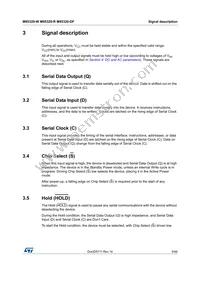 M95320-RMN6P Datasheet Page 9
