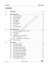 M95512-DRDW8TP/K Datasheet Page 2