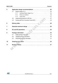 M95512-DRDW8TP/K Datasheet Page 3