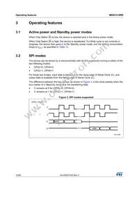 M95512-DRDW8TP/K Datasheet Page 10