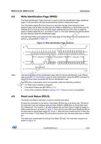 M95512-DWDW4TP/K Datasheet Page 23