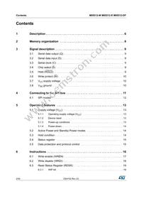 M95512-RMC6TG Datasheet Page 2