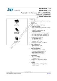 M95640-DRMF3TG/K Datasheet Cover