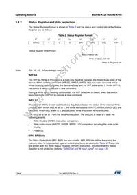 M95640-DRMF3TG/K Datasheet Page 12