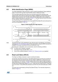 M95640-DRMF3TG/K Datasheet Page 23