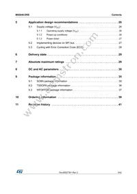 M95640-DRMN8TP/K Datasheet Page 3