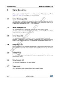 M95M01-DWDW4TP/K Datasheet Page 8