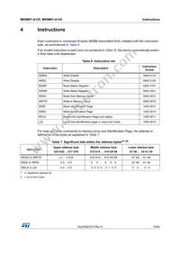 M95M01-DWDW4TP/K Datasheet Page 15