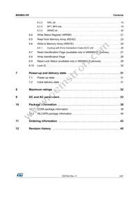 M95M02-DRCS6TP/K Datasheet Page 3