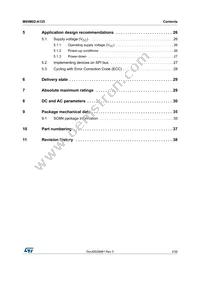 M95M02-DWMN3TP/K Datasheet Page 3