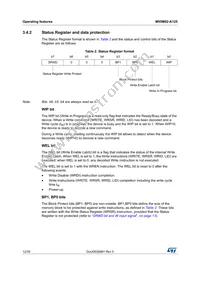 M95M02-DWMN3TP/K Datasheet Page 12